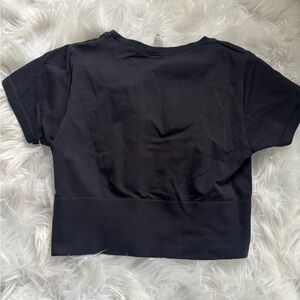 Aerie Black Short Sleeve Tee